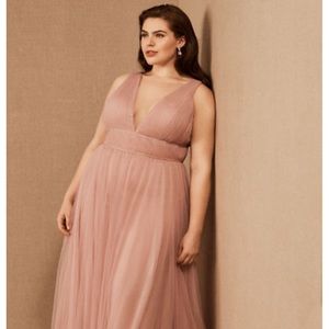 Jenny Yoo Sarita Dress- whipped apricot